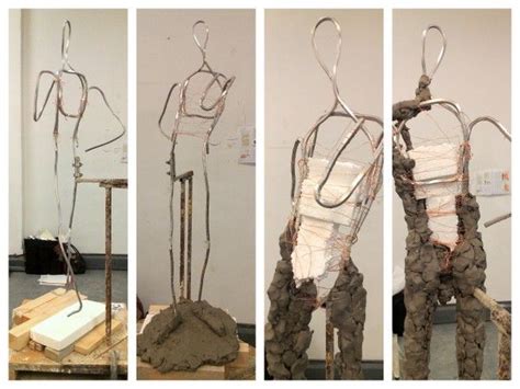 how to build an armature for a large sculpture and why it's important to consider the weather conditions